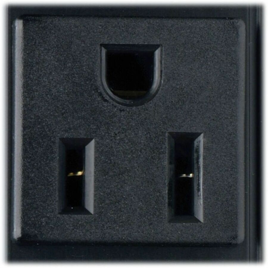 Eaton Tripp Lite Series 1.4kW Single-Phase Local Metered PDU, 120V Outlets (16 5-15R), 5-15P, 15 ft. (4.57 m) Cord, 0U Vertical, 48 in.