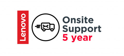 Lenovo Onsite Upgrade - Extended service agreement - parts and labour (for system with 3 years on-site warranty) - 5 years (from original purchase date of the equipment) - on-site - for ThinkStation P410, P500, P510, P520, P520c