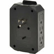 Eaton Tripp Lite Series Protect It 6-Outlet Surge Protector - 5-15R Outlets, 2 USB Ports, 5-15P Direct Plug-In, 490 Joules, Black