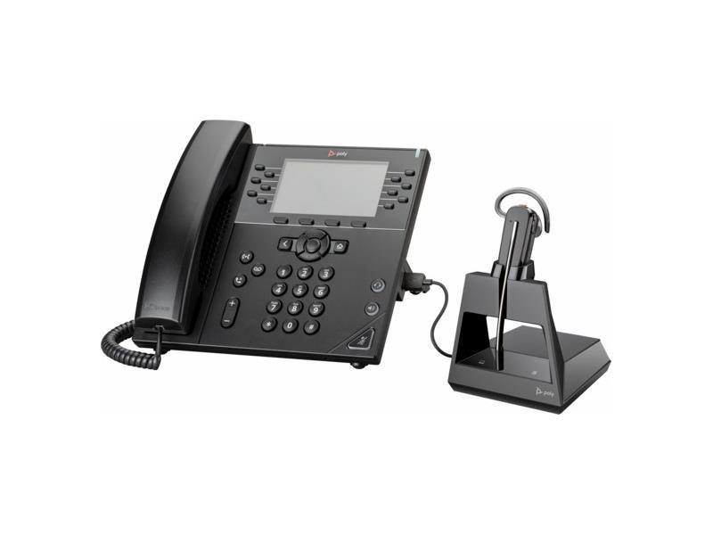 Poly Voyager 4245-M Office Headset +USB-A to Micro USB Cable US