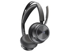 Poly Voyager Focus 2 Microsoft Teams Certified USB-C-C Headset +USB-C/A Adapter +Charging Stand WW