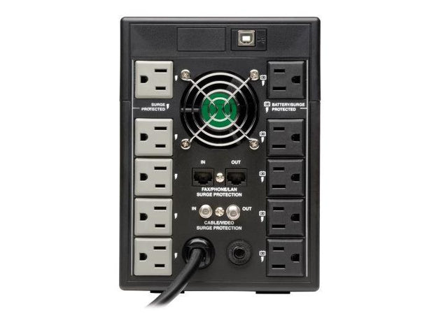 Eaton Tripp Lite Series SmartPro 1500VA 900W 120V Line-Interactive Sine Wave UPS - 8 Outlets, LCD, USB, Tower