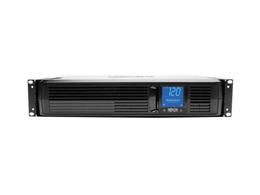 Eaton Tripp Lite Series SmartPro LCD 120V 1500VA 900W Line-Interactive UPS, AVR, Extended Runtime, 2U Rack/Tower, LCD, USB, DB9, 8 Outlets