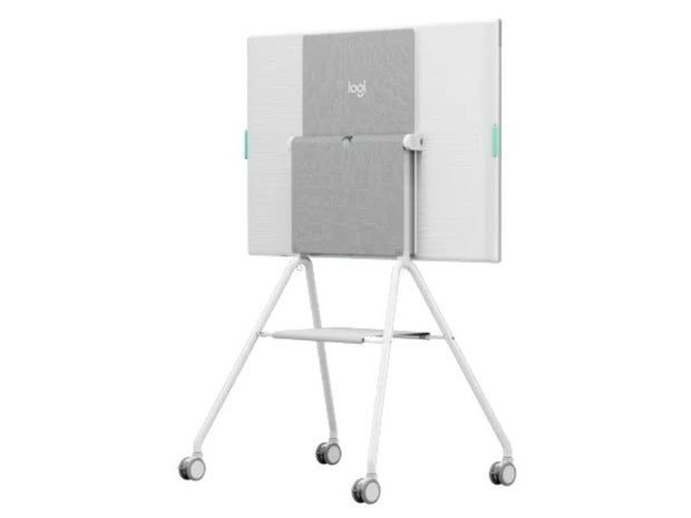 Logitech Rally Board 65 Bundle (RB65 White + Cart White