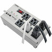 Eaton Tripp Lite Series Isobar 6-Outlet Surge Protector, 6 ft. Cord with Right-Angle Plug, 3330 Joules, Diagnostic LEDs, Metal Housing